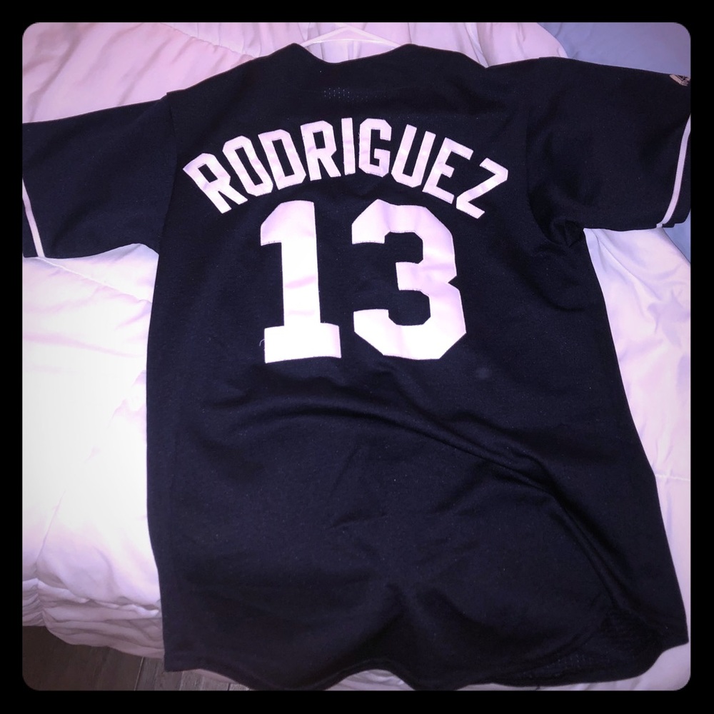 Majestic MLB Alex Rodriguez Yankees Jersey #13